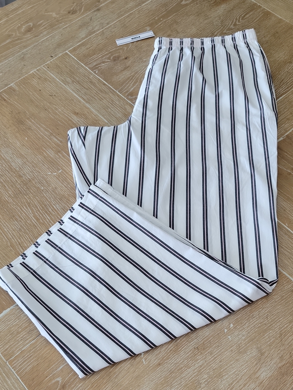 PINK Victoria's Secret 100% Cotton Straight Leg Pajama Pants Size XXL NWT